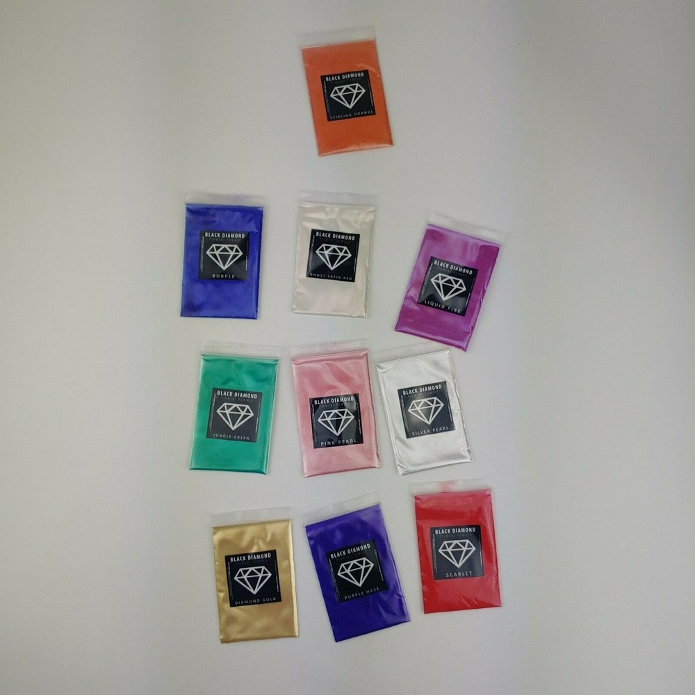 Black Diamond Pigment Powder 10 color pack