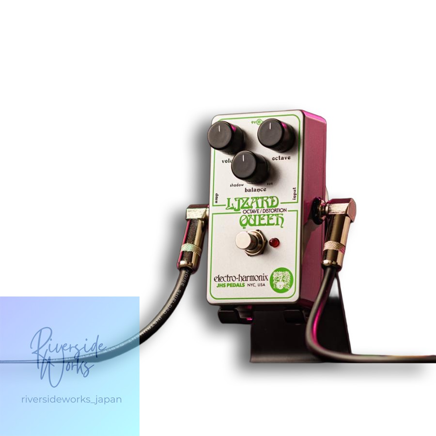 electro-harmonix LIZARD QUEEN OCTAVE FUZZ Guitar Effect Pedal