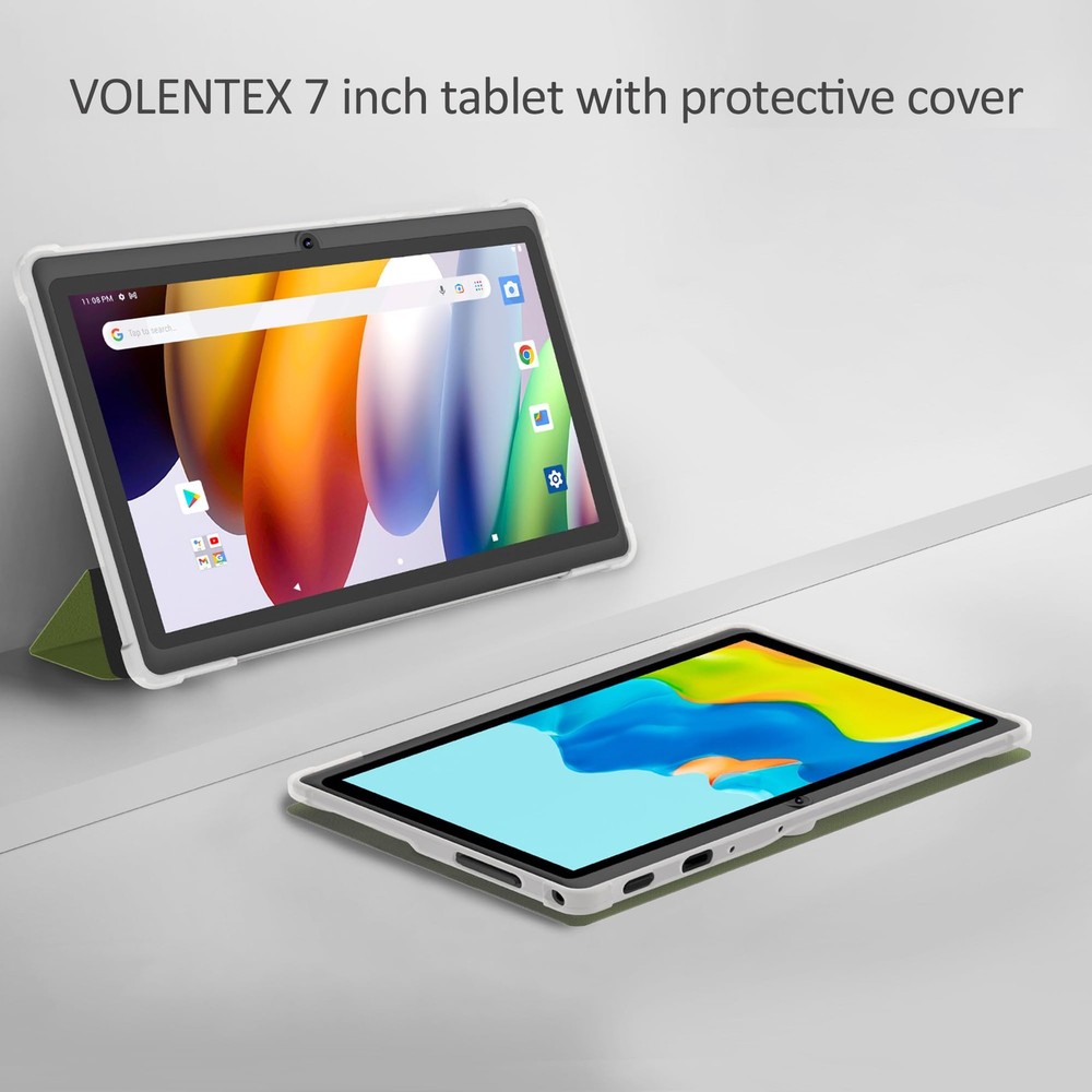 Seven Inch Android Tablet WiFi Bluetooth IPS Touchscreen Tablet Green