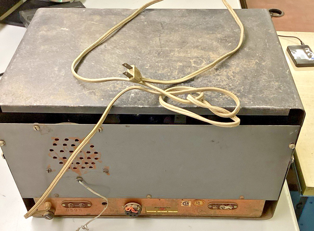 NATIONAL NC-109 SHORTWAVE RECEIVER