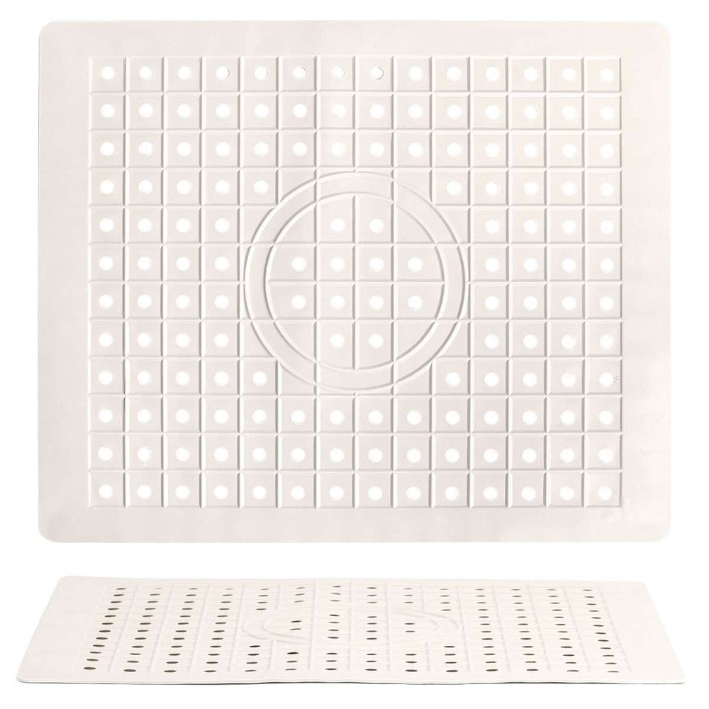 1-4 Pack Kitchen Sink Mat Drain Pad Protector 10" x 12" Non-Slip Rubber Durable