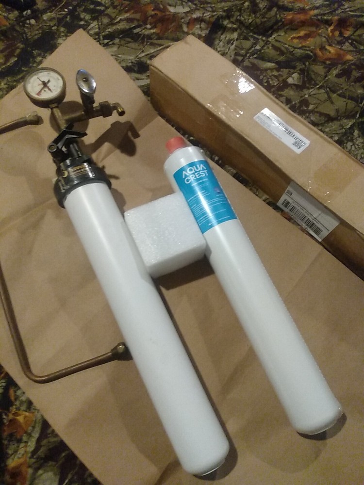 Everpure QL3B Filter Head with Mounting Bracket/Shut-Off Valve & Extra Filter