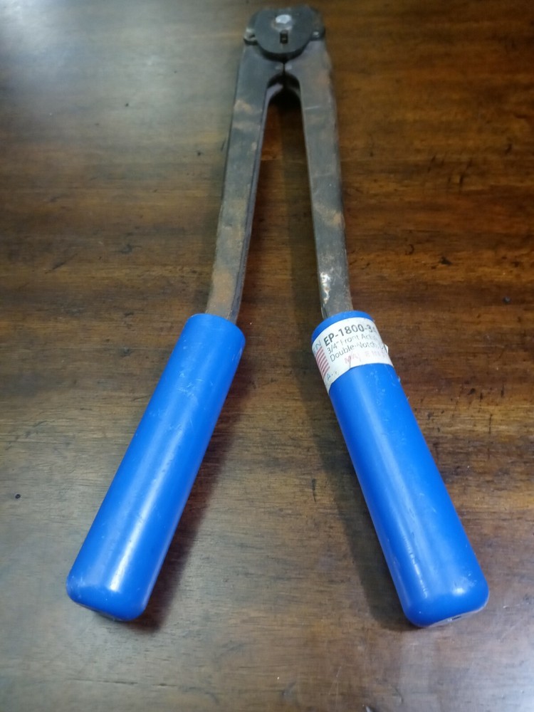 3/4 Front Action Sealer Double Notch Down Cut works excellent