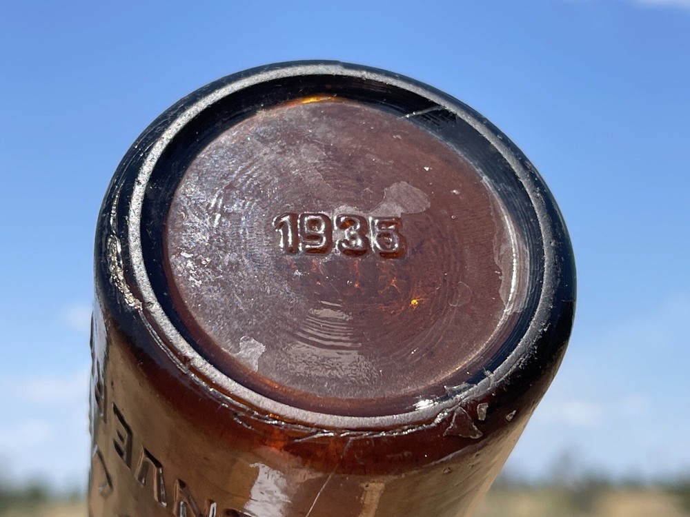 Vintage beer bottle G.KROLL 1935 's