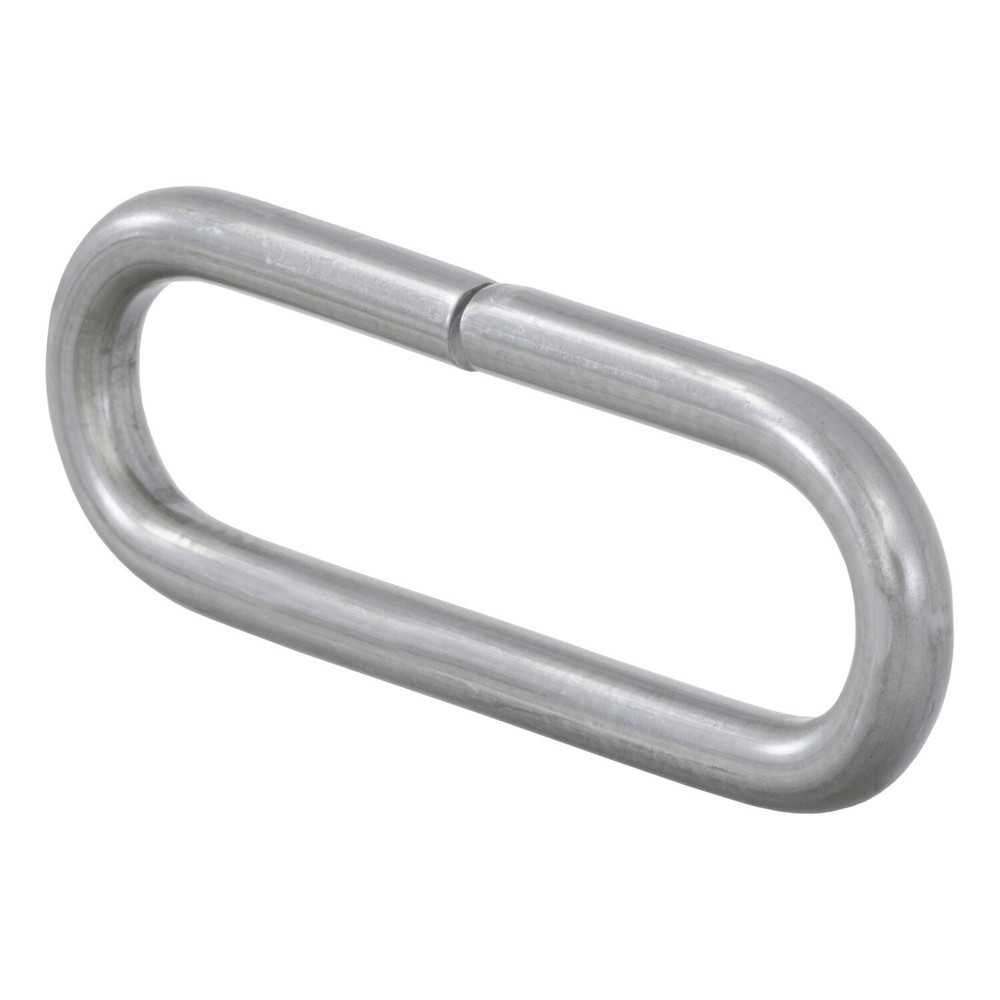 CURT 49950 Raw Steel Weld-On Safety Chain Loop (10,000 lbs. Capacity)