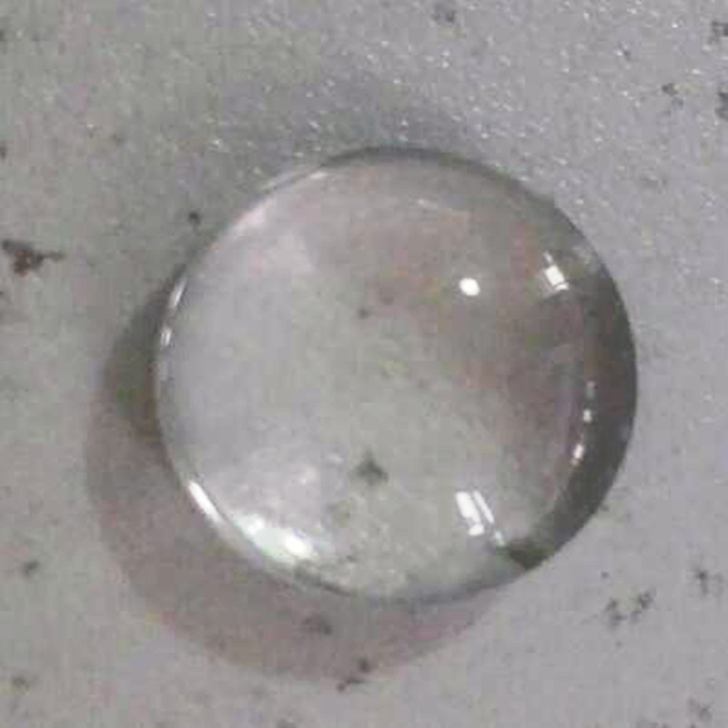 1p,16mm convex optical plastic led lens for