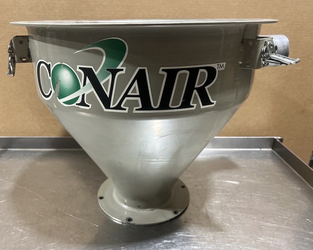 CONAIR material Hopper: Model DL 15. Spare Part. Used Surplus