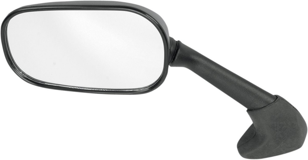 Emgo Left Side View Black Rectangle Mirror (20-80532)