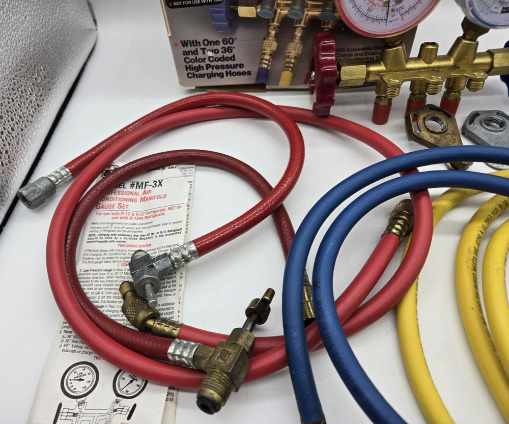 Manifold Gauge Set, Professional Air Conditioning, Interdynamics