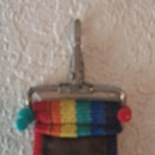 Wide Woven Multi-color Camera Strap