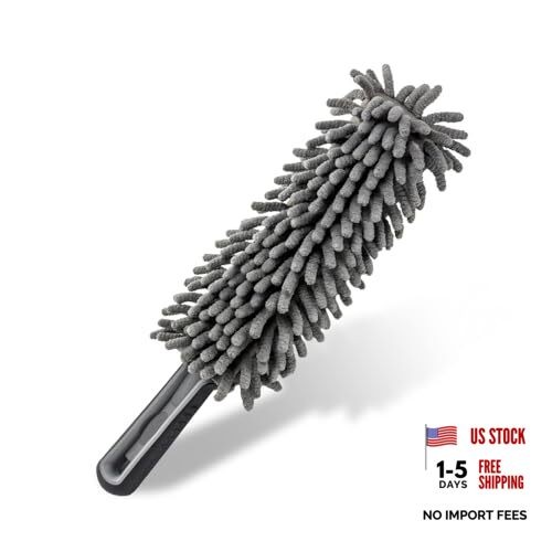 Car Duster Interior - Lint-Free Microfiber Cleaning - Comfortable Handle