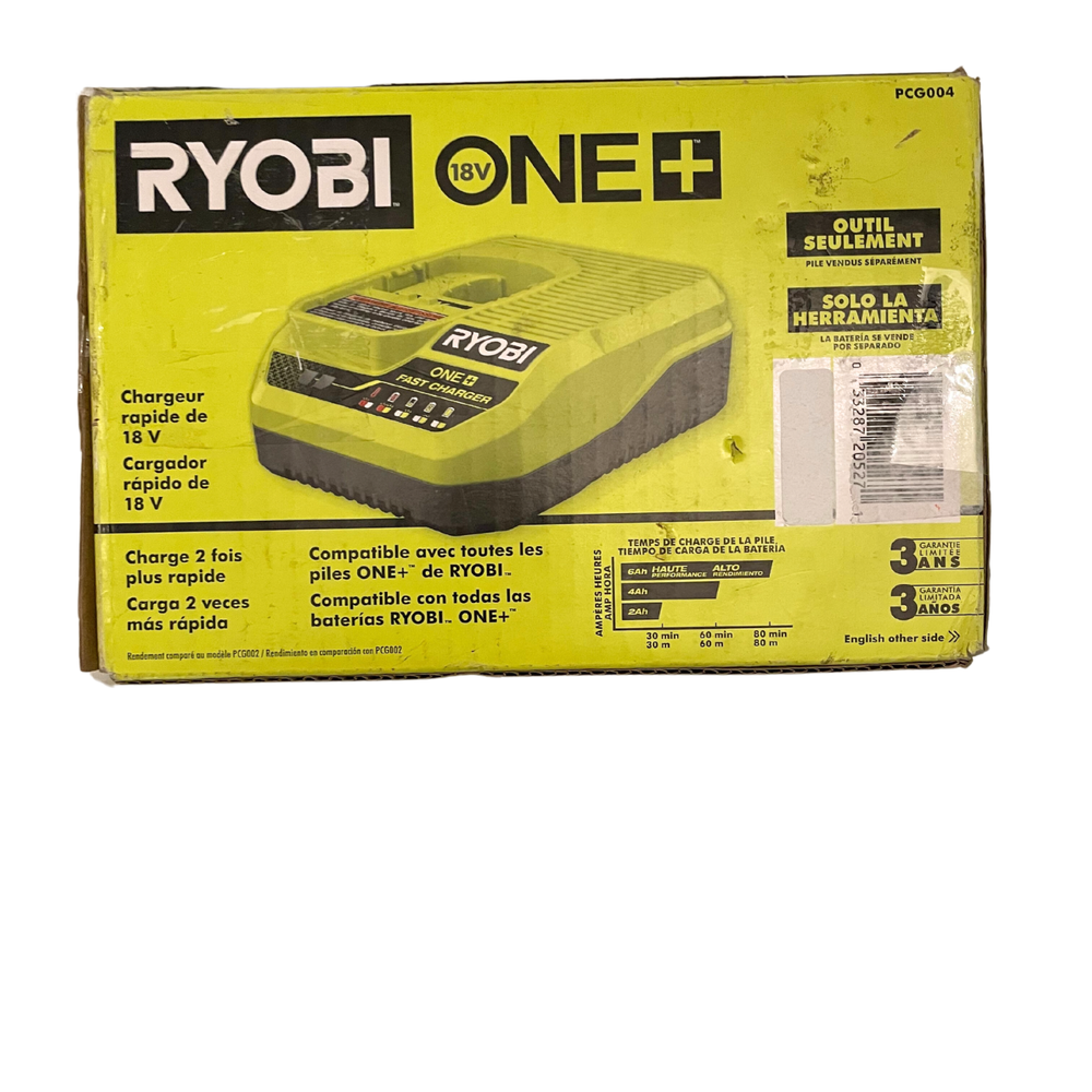 RYOBI PCG004 ONE+ 18V Fast Charger (Tool Only)