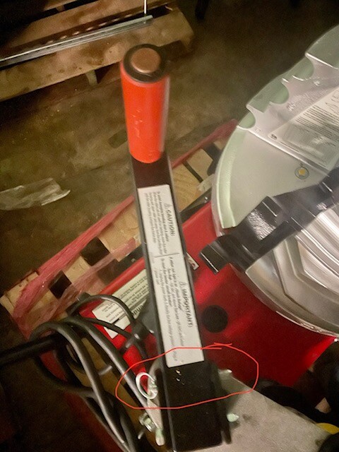 NEW GB CYCLONE B-2000 CONDUIT GARDNER BENDER ROLLER CARRIAGE HANDLE PULL PIN