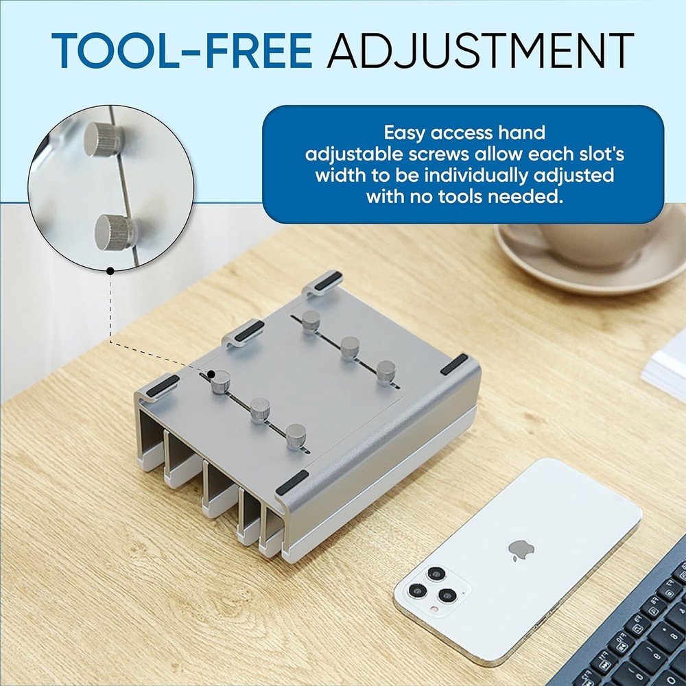 Elestoria Multiple Laptop Holder Vertical Stand