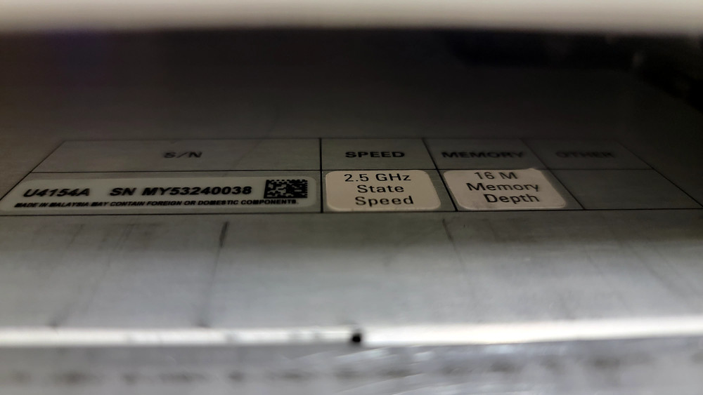 Keysight M9502 AXIe Chassis With (2) Modules: (1) M9536A Controller, (1) U4154A