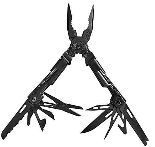 SOG PowerPint Mini-Utility Tool with Compound Leverage Smooth Open, Multi-Tool