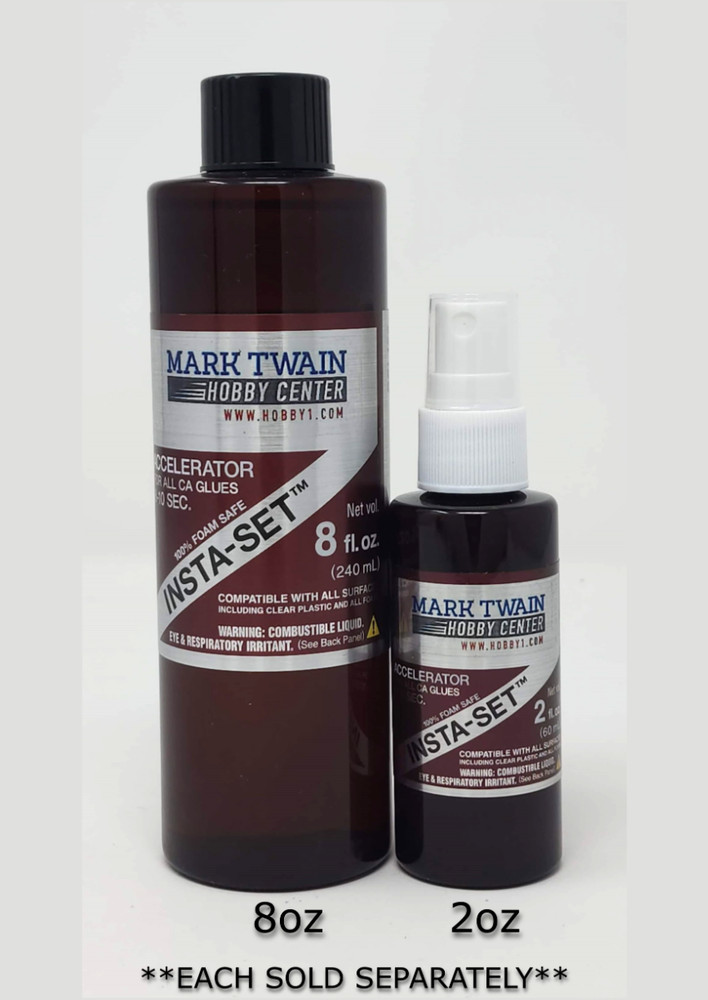 Mark Twain Hobby Insta-Set CA Accelerator 2oz