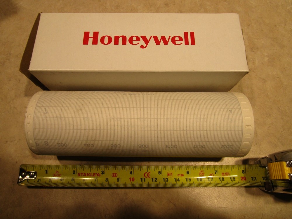 HONEYWELL 100018 ROLL RECORDER CHARTS, E0695