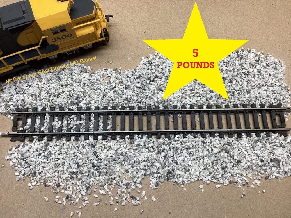 TRACK BALLAST | HO Scale | 5 POUND Package | Model Railroad | Train Scenery