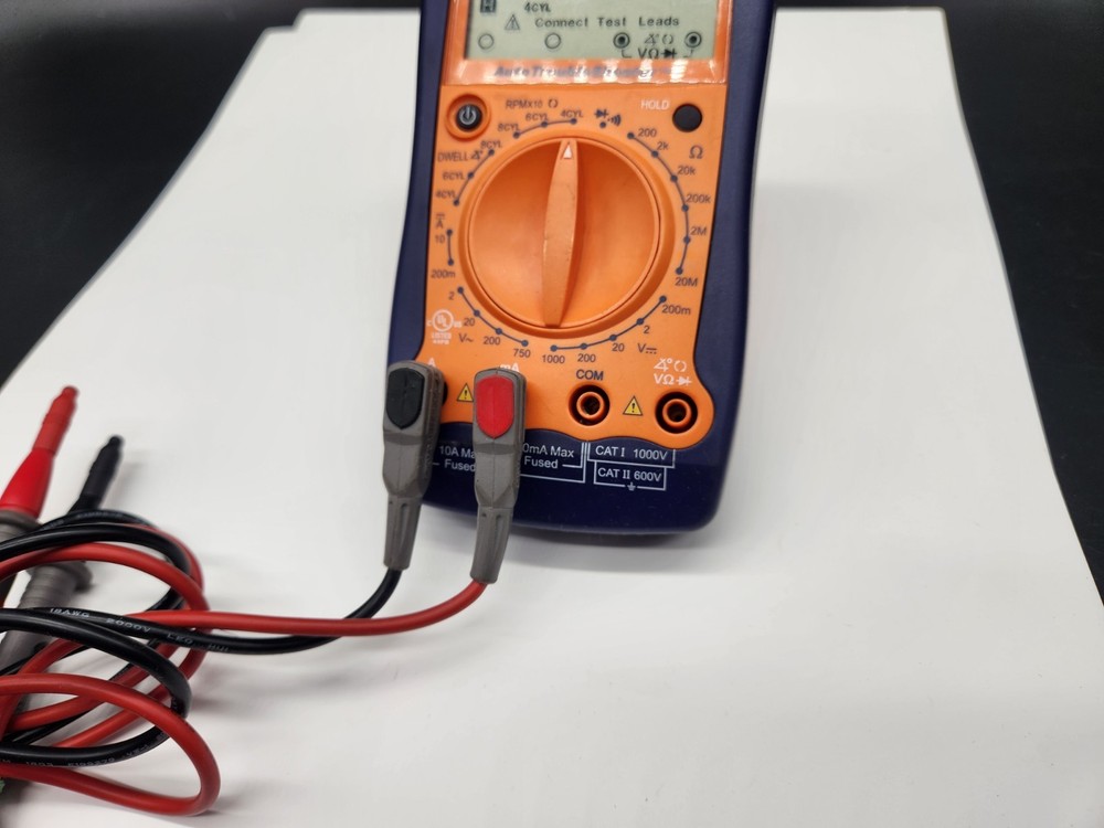 ACTRON Catron CP7677 Auto Digital Multimeter & Engine Analyzer Tested