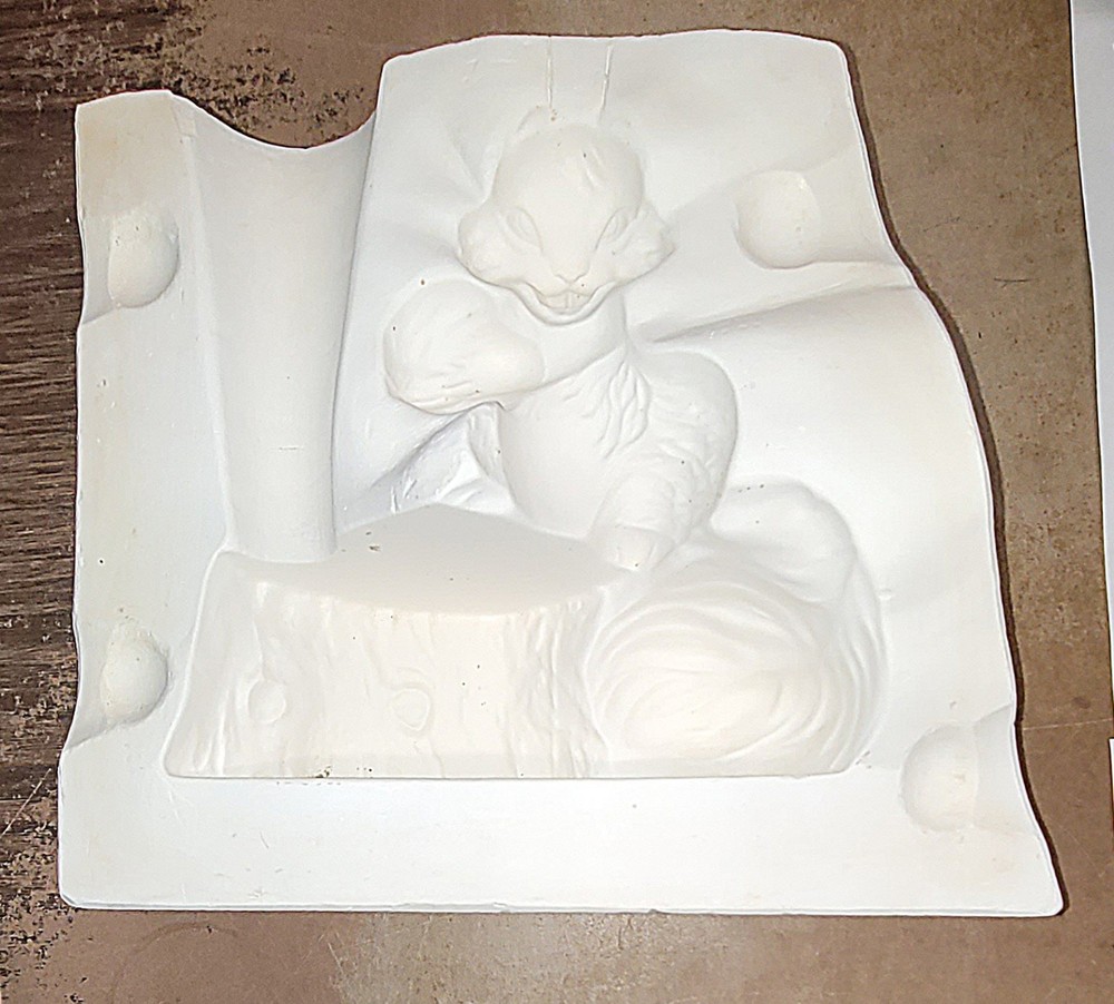 Alberta's Ceramic Slip Casting Mold *Squirrel Planter* No. 260