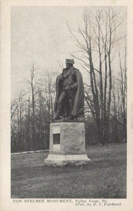 689 2c VON STUEBEN - D. J. Vorhees post card