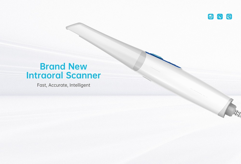 Dental Scanner 3D Real-time Display w/ AI Scanning Software+4 Tips US