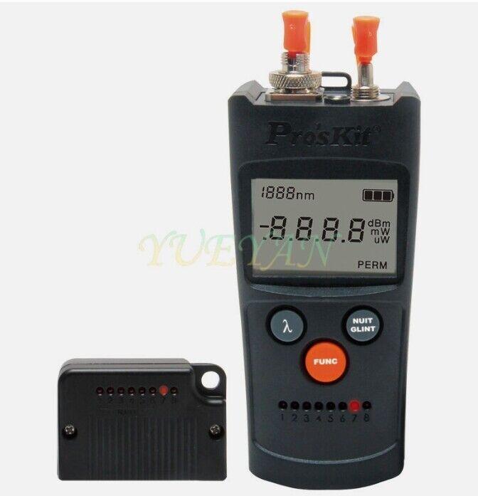 Fiber Optic Power Meter Cable Tester Visual Fualt Locator LED Flashl