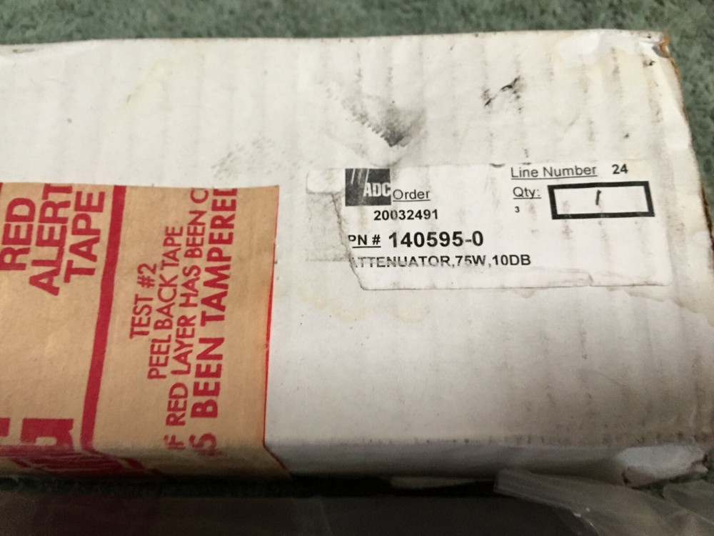 ADC ORDER ATTENUATOR 75 W 10DB W-54