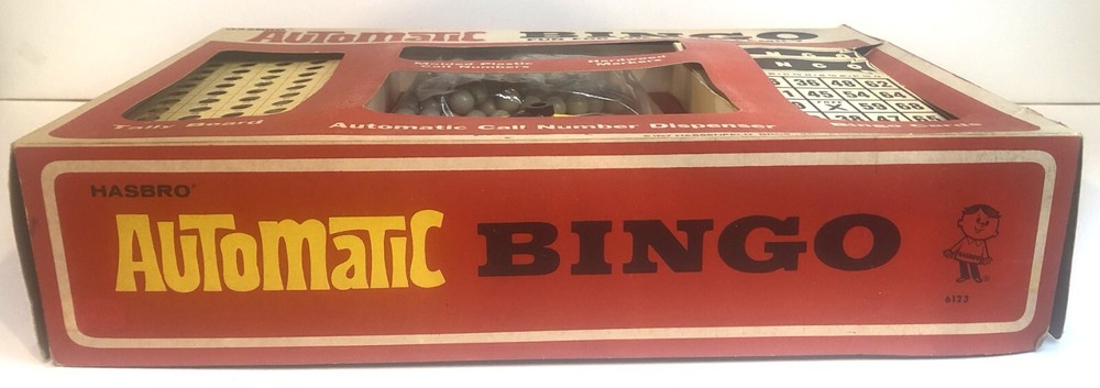 Rare Vintage 1967 Hasbro Automatic Bingo Game