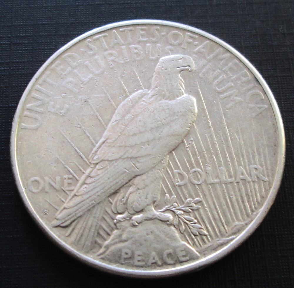 1923S Peace Dollar