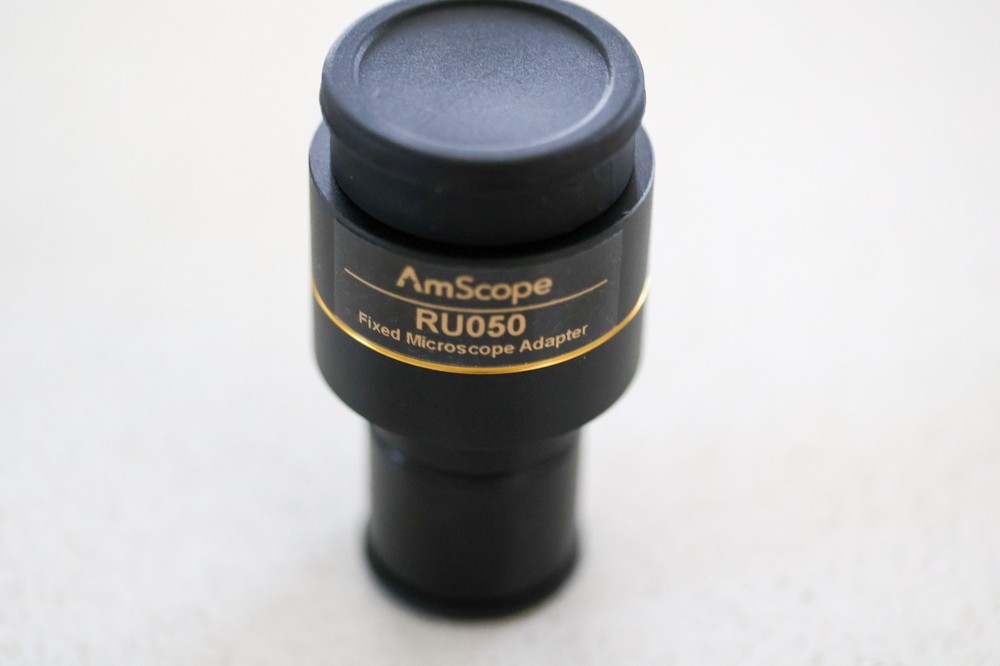 AmScope MU503B 5MP USB Microscope Camera - Full Kit, Original Box, 10 months old