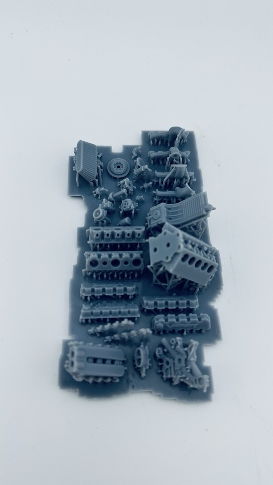 Dodge Viper V10 Engine 1/25