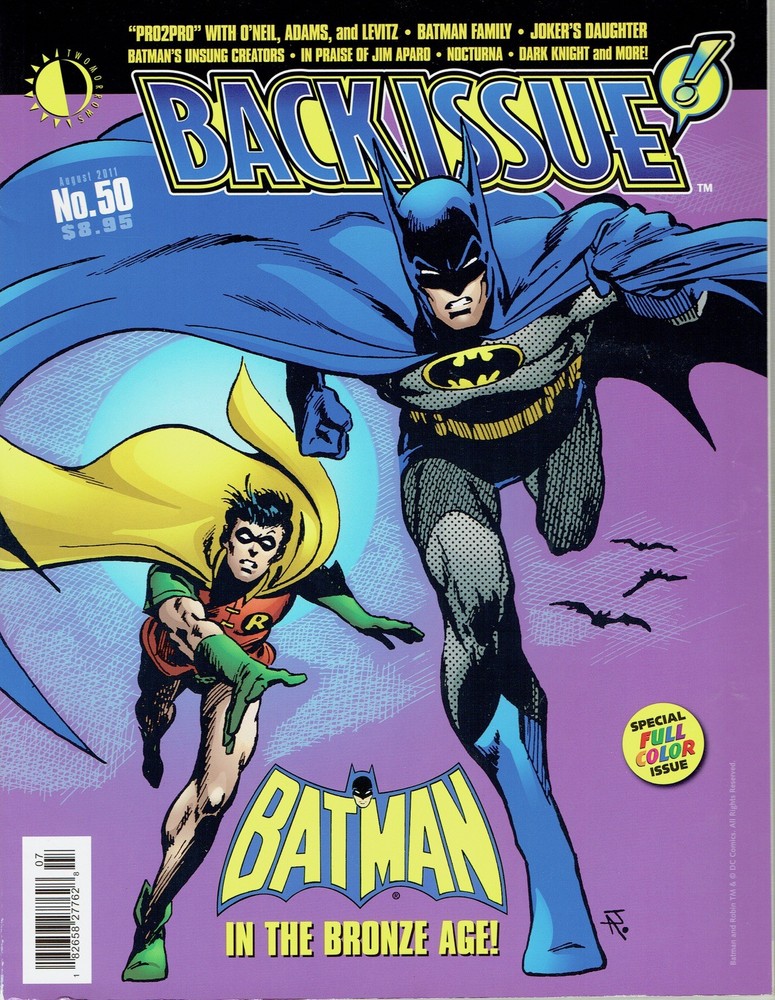 BACK ISSUE #50 NEAL ADAMS NEW!
