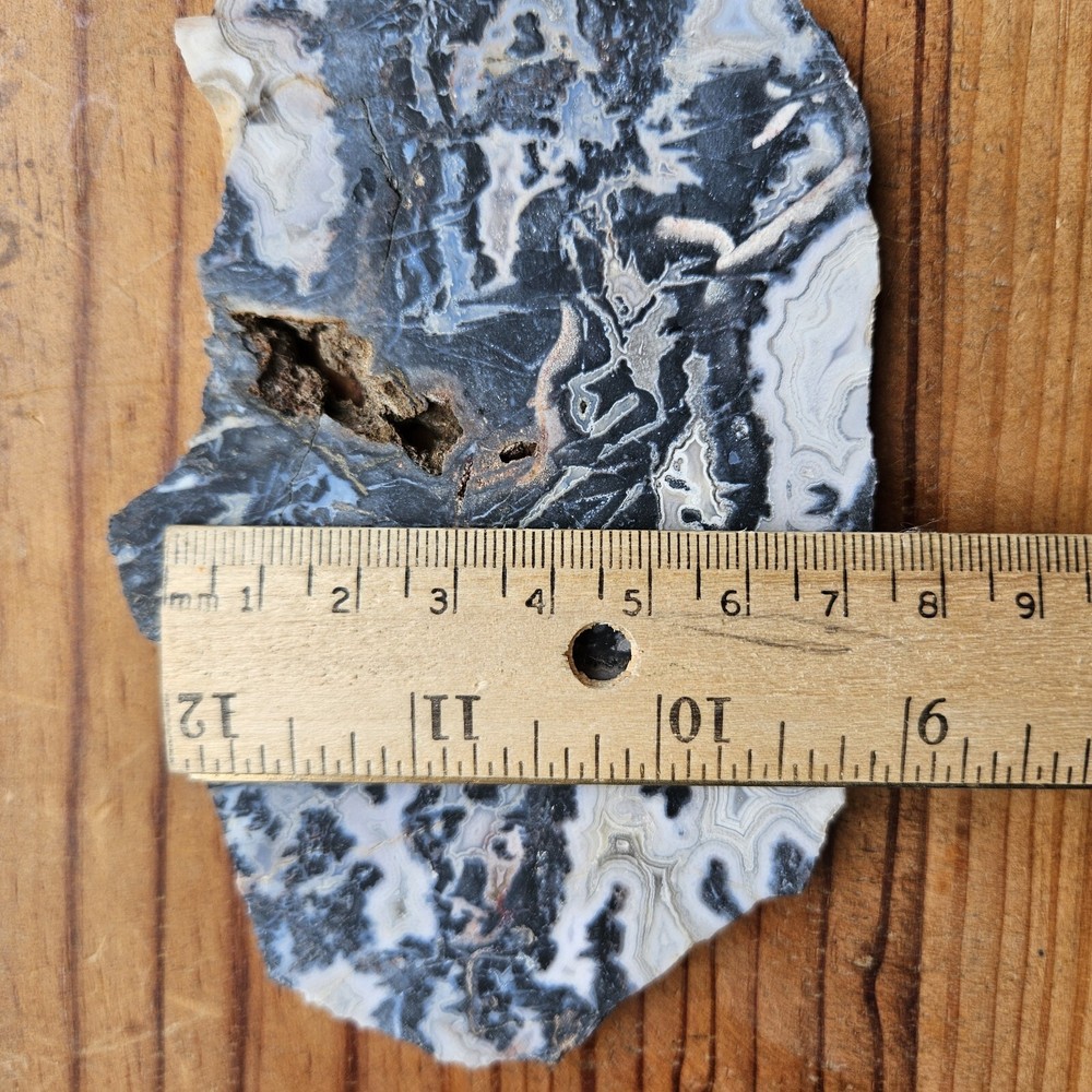 Lace Agate Slab Mexico 134 Grams