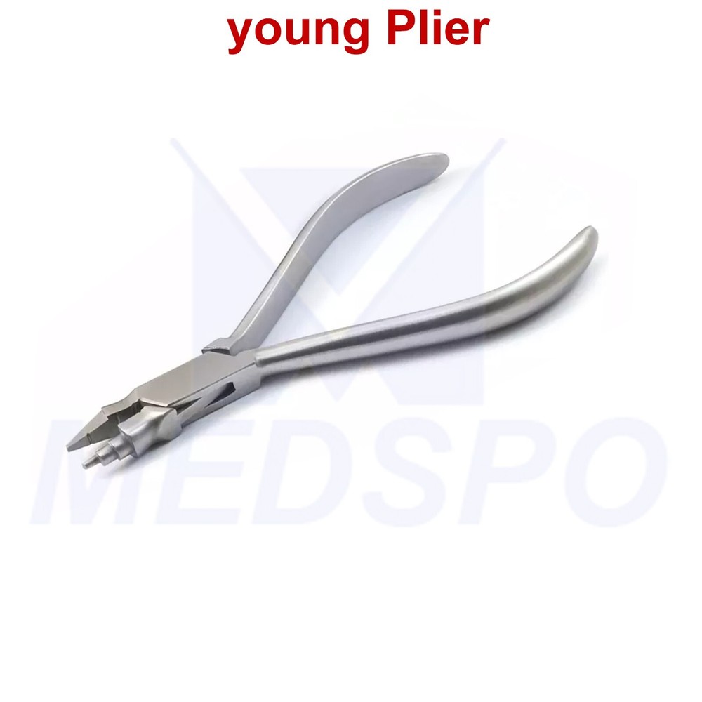 Orthodontic Young Plier Loop Forming Wire Bending Adjusting Dental Lab Tools CE