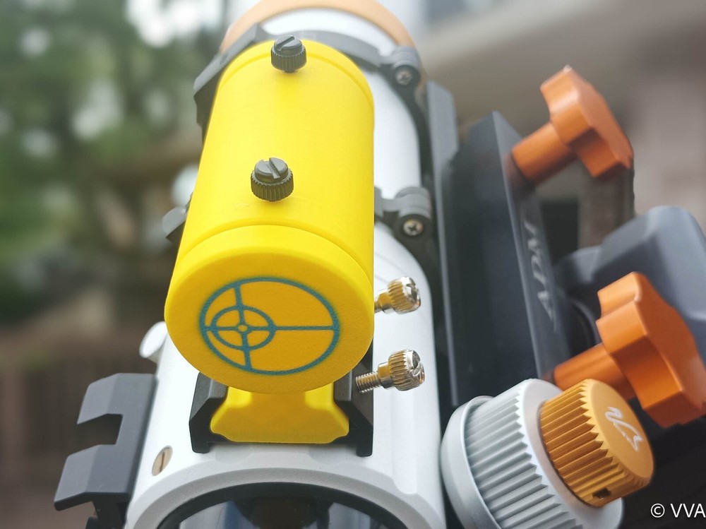 Telescope Safe Solar Finder Adjustable. Small Vixen Type Dovetail.