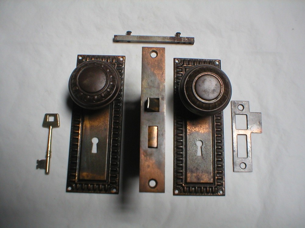 Antique Victorian Era Door Hardware
