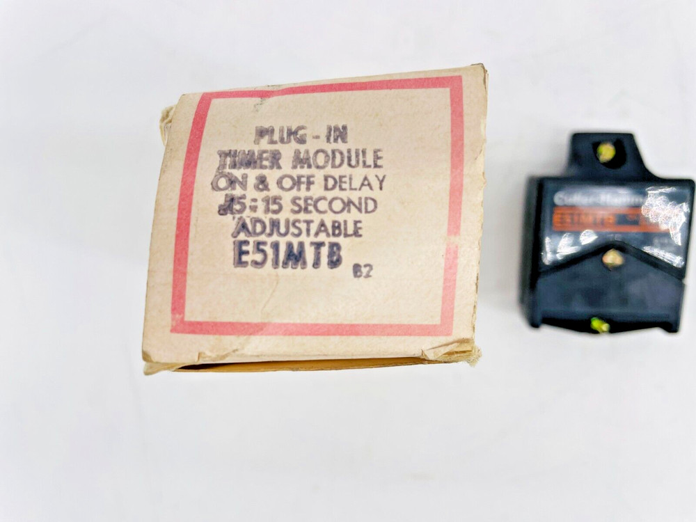 New Cutler Hammer E51MTB Timer Module 15