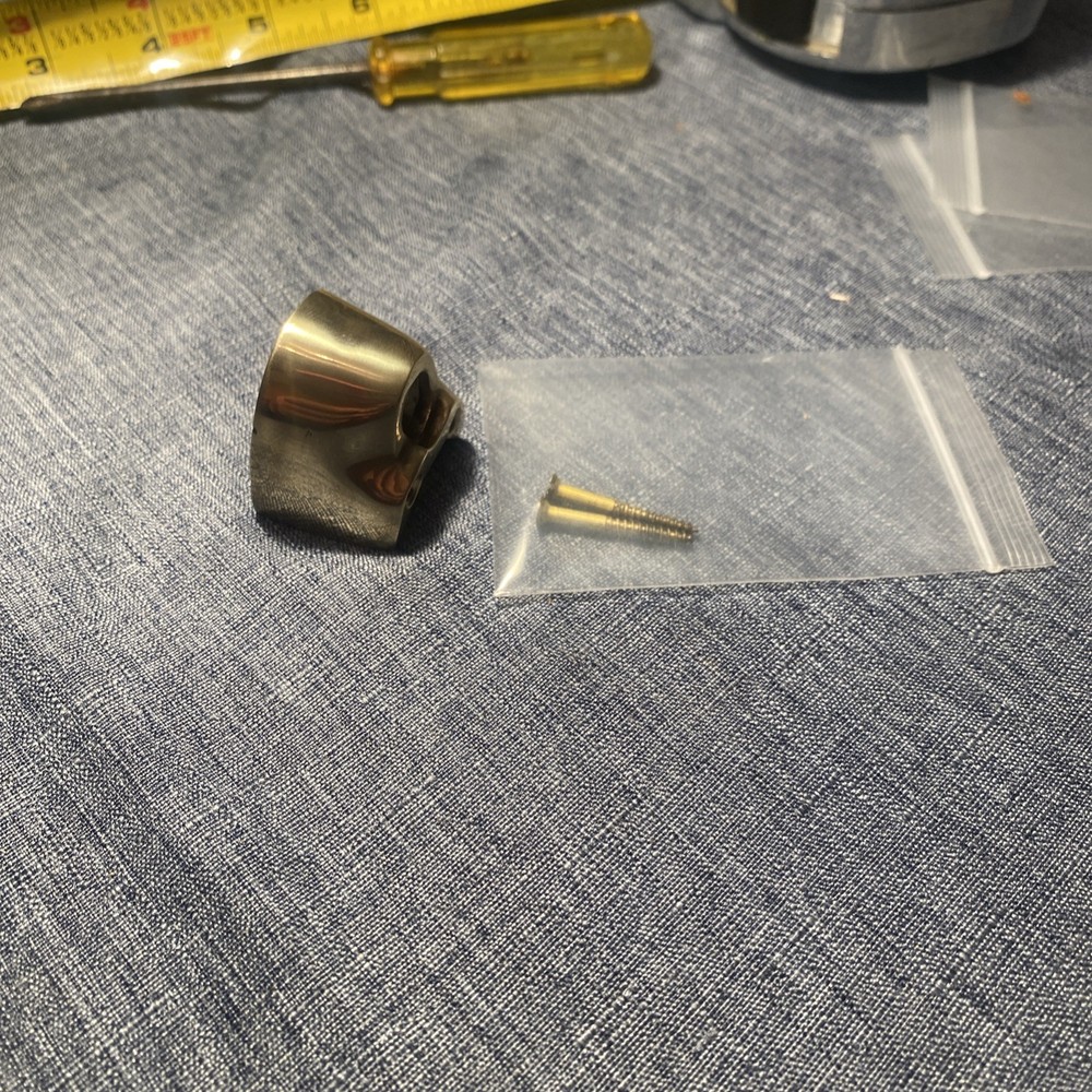 Brass Nose Cap From CVA Hawkins Muzzleloader With Screws