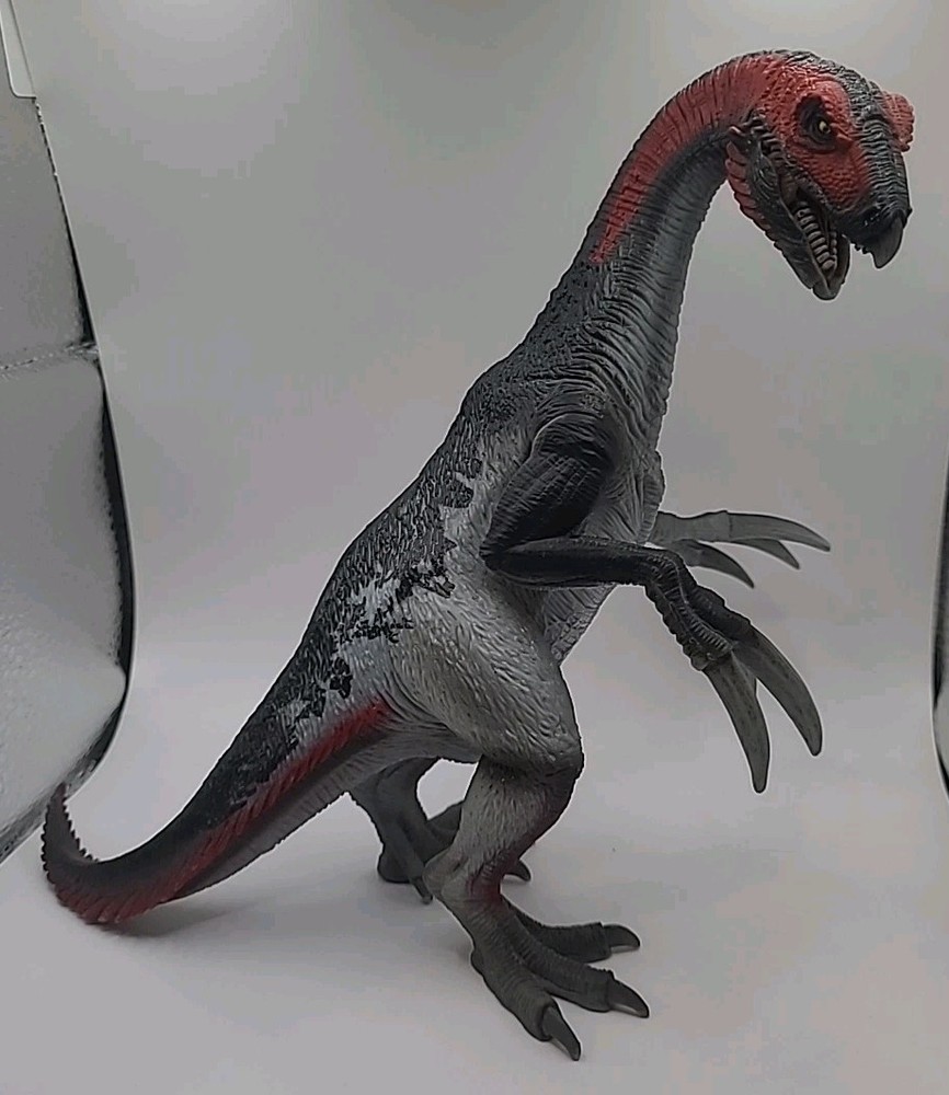 Schleich dinosaur model--revised paint version Therizinosaurus