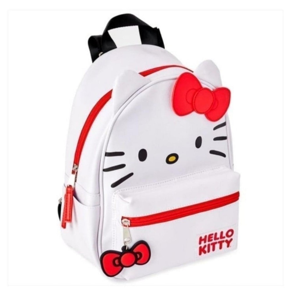 Hello Kitty White Mini Backpack Red bow NWT