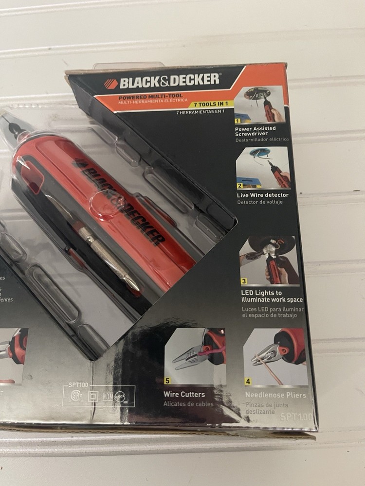 BLACK&DECKER 9V Battery Powered 7 Tools in 1