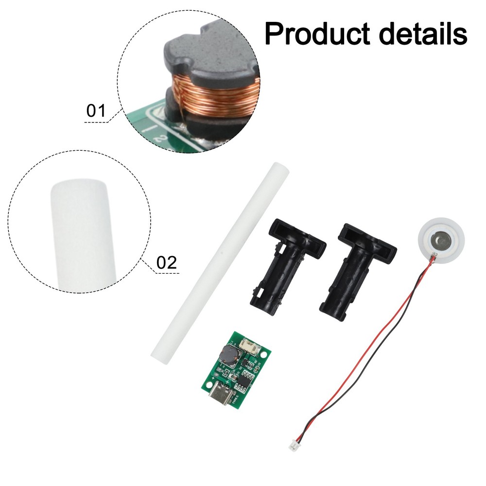 4Pcs TypeC Humidifier Module for DIY Incubators and Experimental Setups