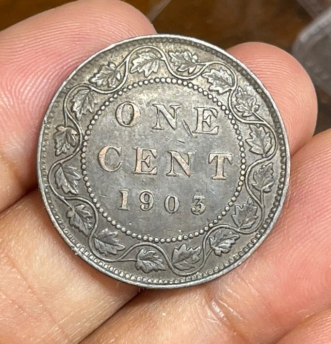 1903 Canada One Cent Coin