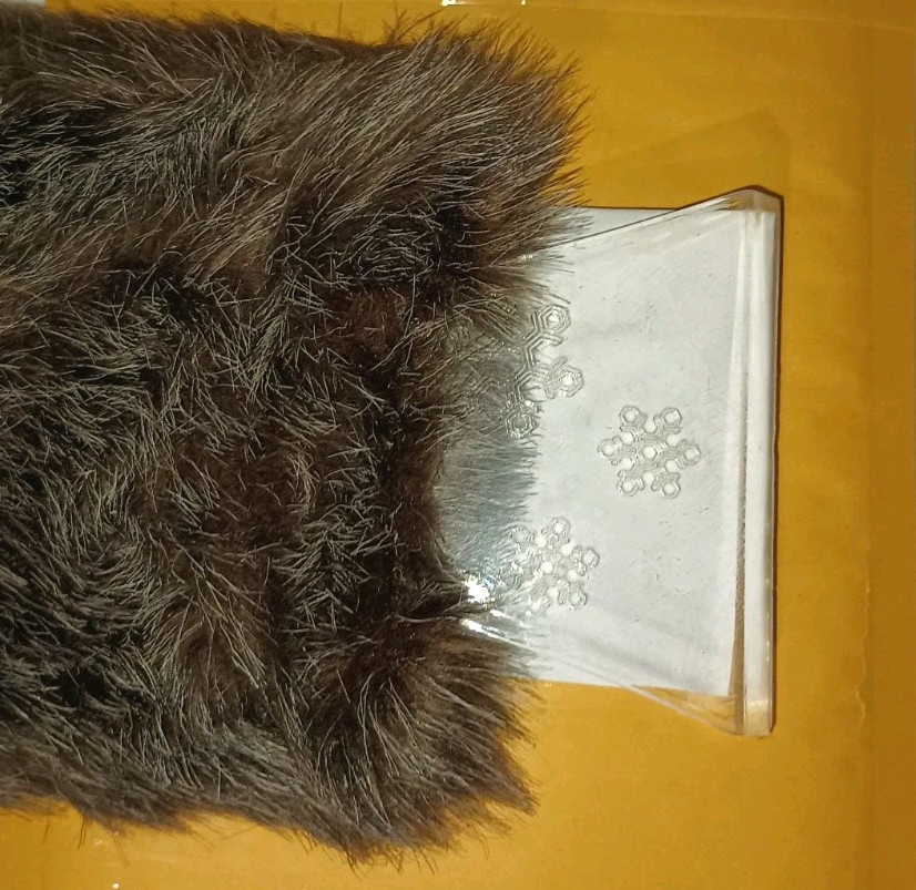 Fur Covered Ice Scraper Hoppy