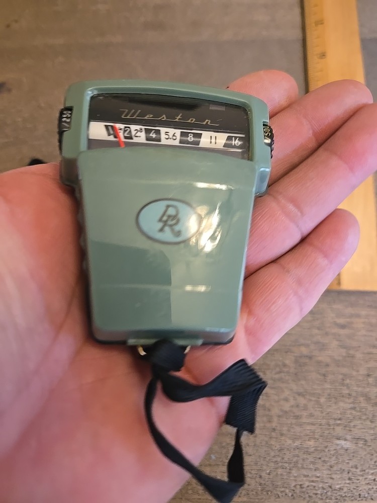Vintage WESTON Direct Reading Exposure Light Meter Model 854 Untested See All