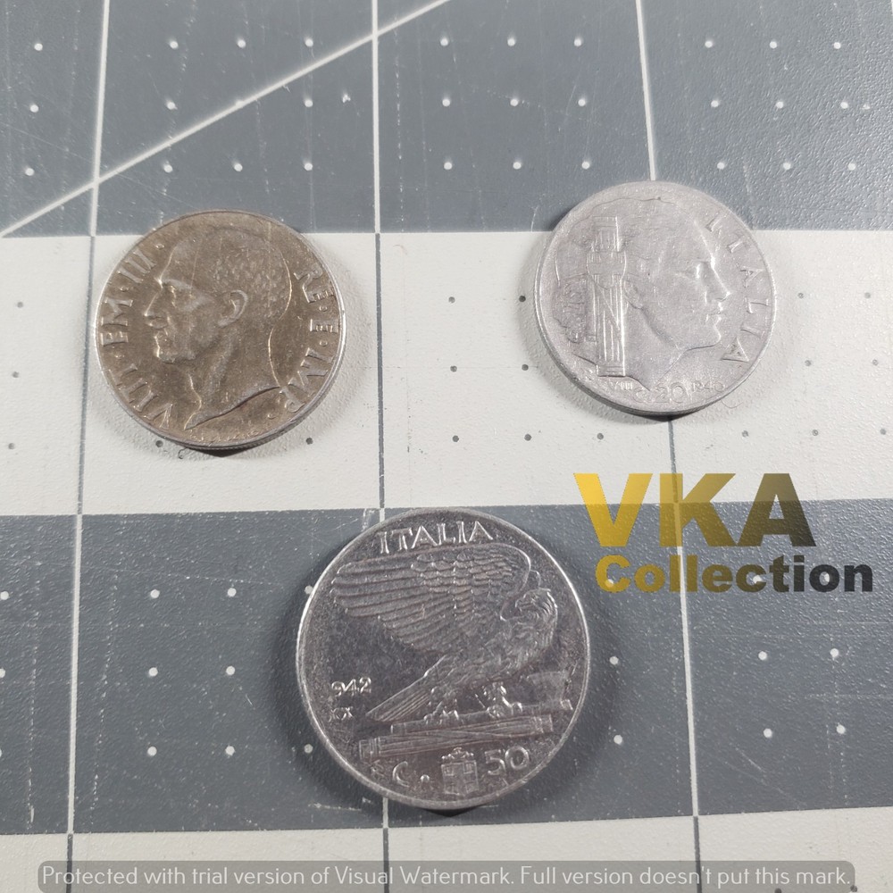Italian Interwar-WWII Centisimi Coins