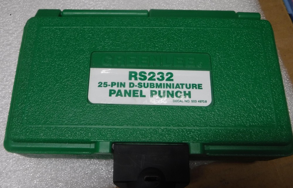 GREEN LEE PANEL PUNCH ITEMS   free shipping