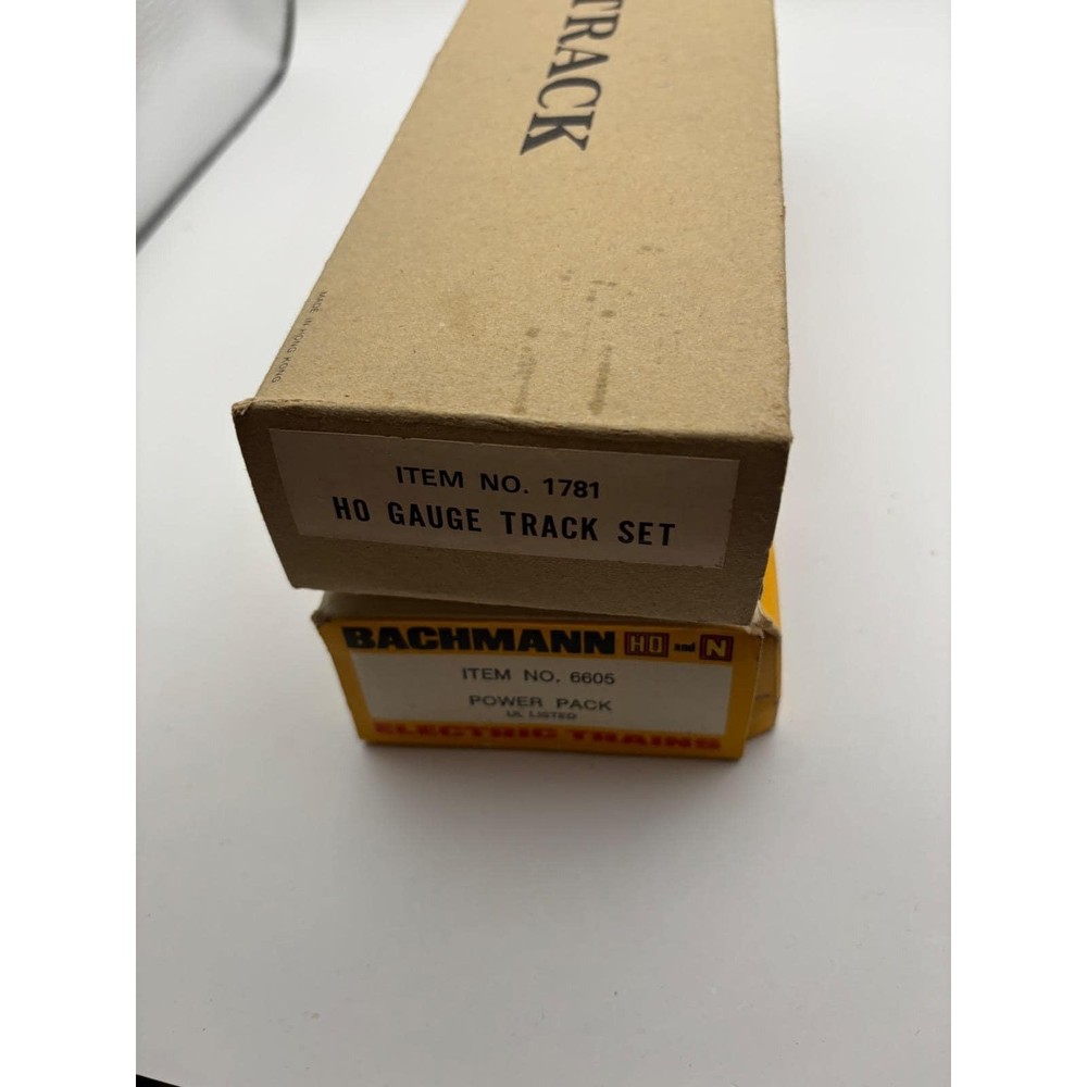 Bachmann HO Scale Train Power & Track Add-On Bundle – NEVER USED